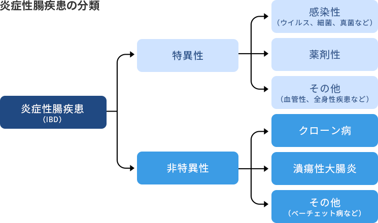炎症性腸疾患の分類